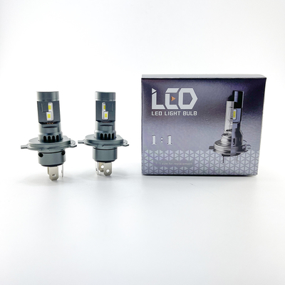 Balok Rendah Tinggi H1 H4 H13 Bohlam Lampu LED Mobil 12V Putih Tahan Air 72W Lampu Led