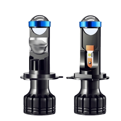 Lensa Proyektor Bi Led H4 Hi / Lo Beam Konversi Otomatis Dengan Proyektor Led Mobil Mini H7