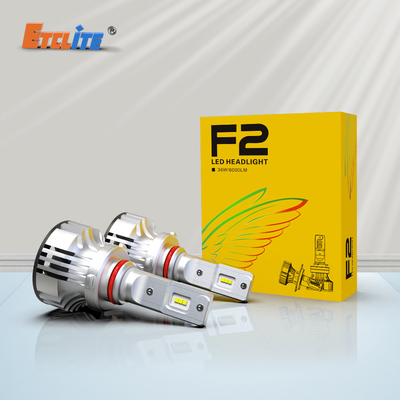 Etclite F2 Factory Classical Design Led Headlight Bulbs Universal Led Headlight